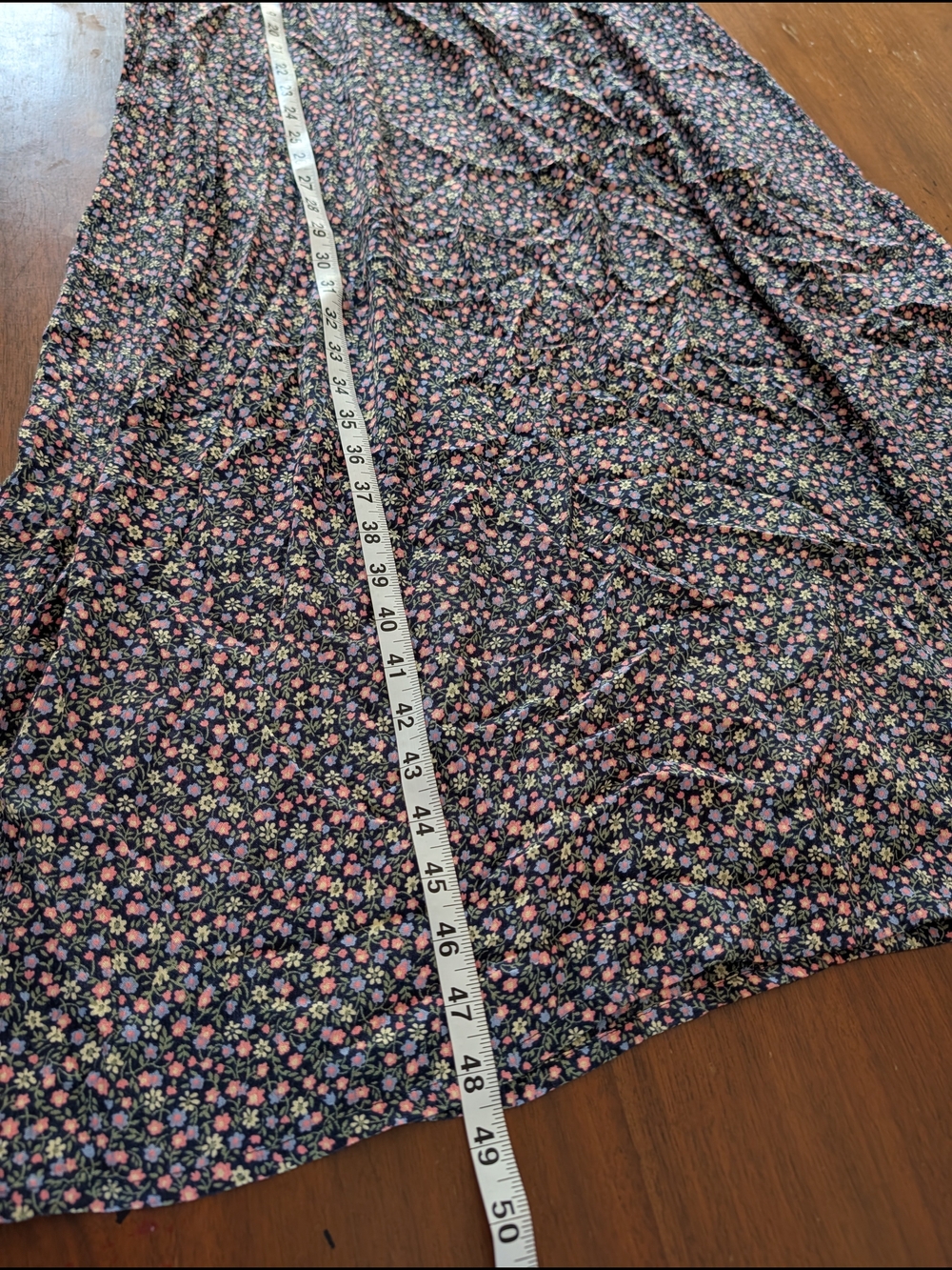 Vintage Christopher & Banks Apron Dress Floral - 6 - Picture 10 of 10